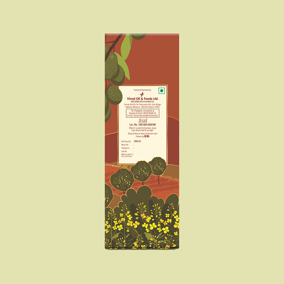 Vimal Wellness Extra Virgin Olive Oil | 250 ml